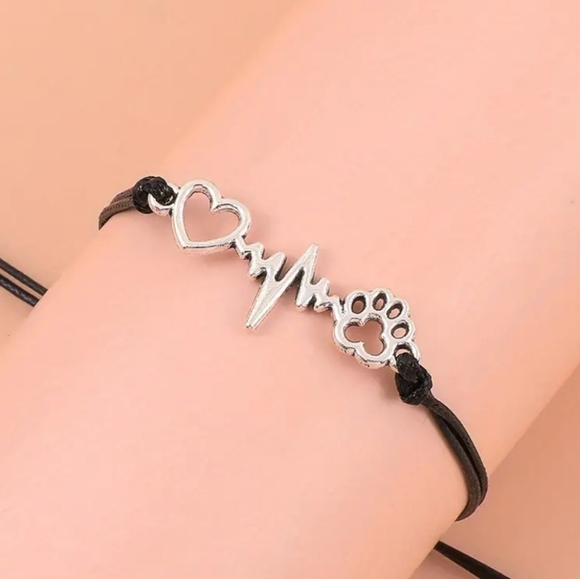 Dog Paw Footprint Bracelet - Picture 6 of 6